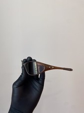 Oakley Mitute Brown Vintage Sunglasses Gorpcore USA Y2K Avantgarde Archive