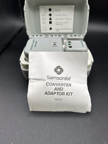 Samsonite 1600 Watt, Worldwide Voltage Foreign Converter/Adapter Kit - Picture 3 of 5