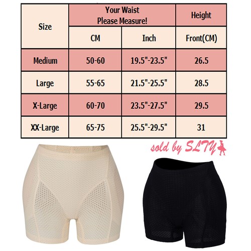 Women's Breathable Padded FAKE ASS Butt Hip Enhancer Shaper Panty Underwear ZYL - Picture 3 of 15