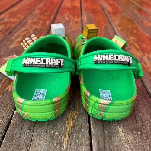 HEISS Minecraft Kinder Croc: Meets Adventure! - LIMITED EDITION Strandschuhe rutschfest - Bild 6 von 9