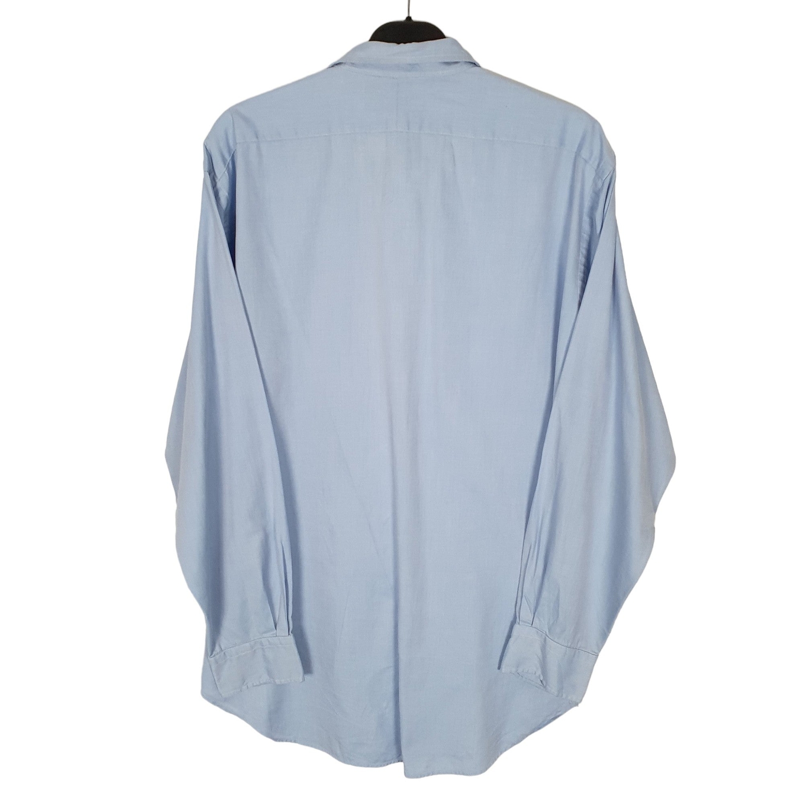 RALPH LAUREN Blue Shirt Classic Fit Andrew Long Sleeve Casual Mens M image 2