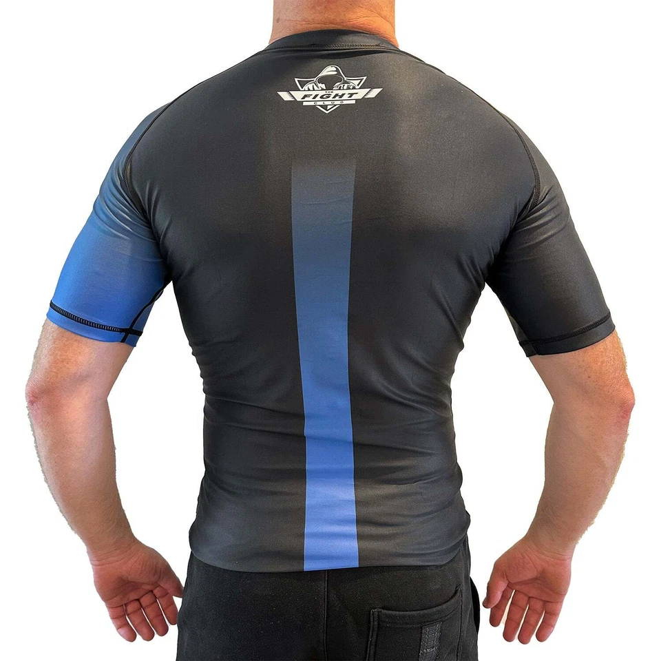 The Fight Club Ranked Rash Guard azul Foto 2 de 4