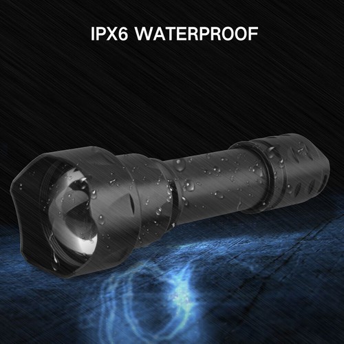 Infrared IR Flashlight 850nm LED Hunting Light Night Vision Torch Zoomable Lamp - Picture 5 of 12