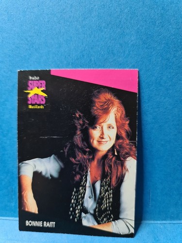 BONNIE RAIT🏆1992 Pro Set MusiCards Super Stars #223🏆FREE POST - 第 1/2 張圖片