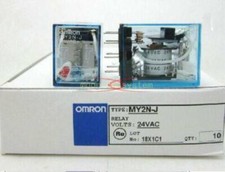 10PCS omron coil power relay MY2N-J 24VAC new