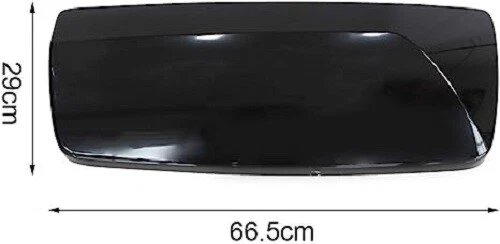 For 2004-2018 Volvo VNL Door Mirror Cover Black Set Driver&Passenger Side LH+RH Foto 4 de 4