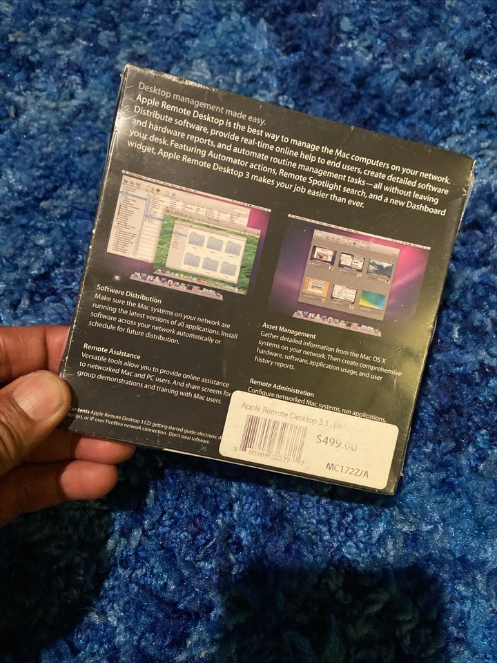 Apple Remote Desktop 3 - Unlimited Management Systems License - MA232Z/A NEW - Image 2 of 2