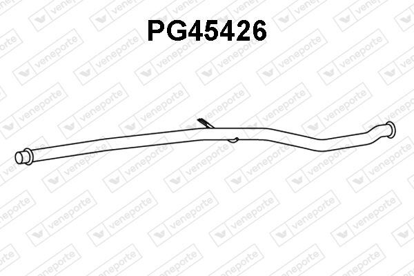 Tuyau d'échappement Peugeot 206 1.4 i 1.1 i berline essence pièce de rechange