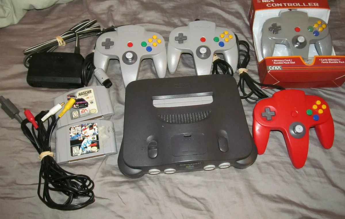N64 system with all games sales