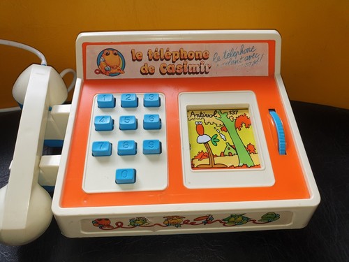 Vintage Casimir Hasbro Ortf TF1 Kids Island Phone Electronic - Picture 2 of 12