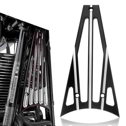 Frame Grill Radiator Cover Protector Black Fit For Harley Touring FLHTCUSE8 2013 - Picture 8 of 15