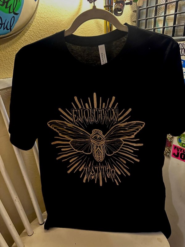 Very Comfortable Evolution Tattoo T-shirt - Size Medium - Brand New!