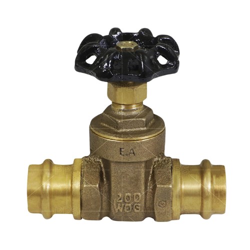 1/2"in-2"in Midline Valve Brass Gate Valve Press Connection Pipe Plumbing USA