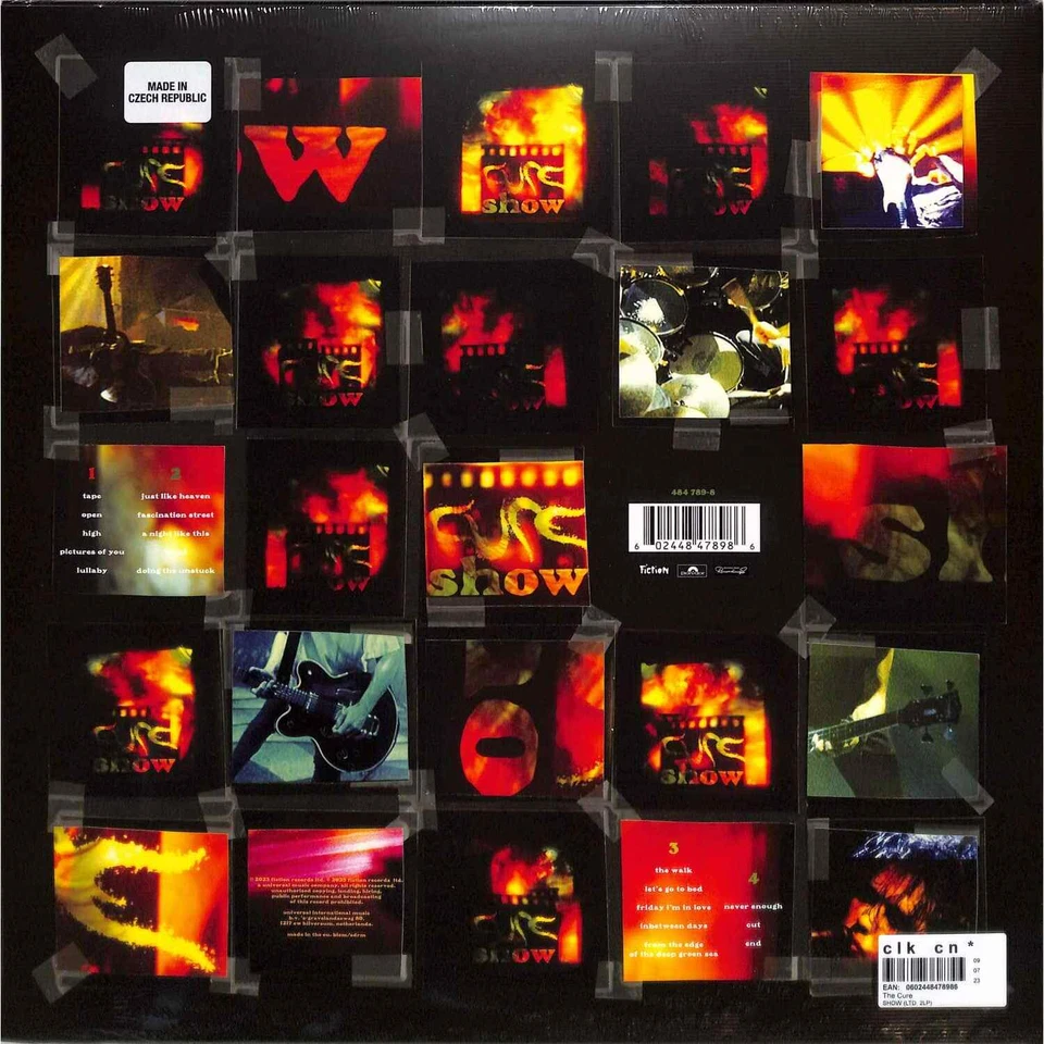 The Cure / SHOW (LTD. 2LP) / Universal / 060244847898 / 2LP - Bild 2 von 2