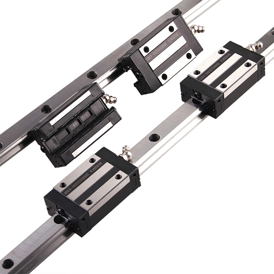 2X HGR20 Linear Rail Guide Slide Shaft 1500mm + 4X HGH20CA Bearing Block CNC AU - image 2 of 4