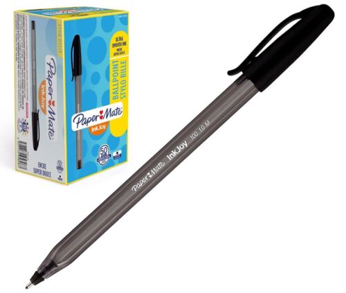 Papermate Inkjoy 100 Ink Ball Point Pens 1.0mm Medium Nib Office Work School - Picture 1 of 2