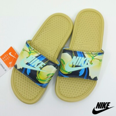 Nike Women's Benassi Slide Sandal ''Just Do It.'' Size 6(UK3.5/23cm) 618919-700