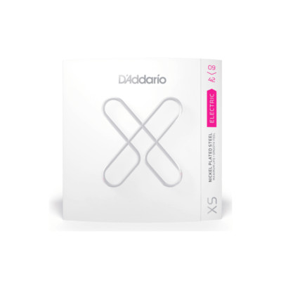 D'Addario XSE0942 Super Light beschichtete Saiten für E-Gitarre, 9-42