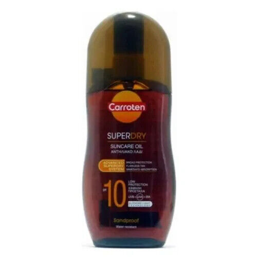 Carroten Oil Spray Superdry SPF10 125ml 5201314108856 eBay