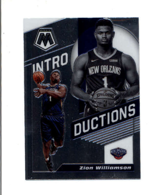 2019-20 Zion Panini Williamson Rookie Card NBA com: Pelicans Hoops