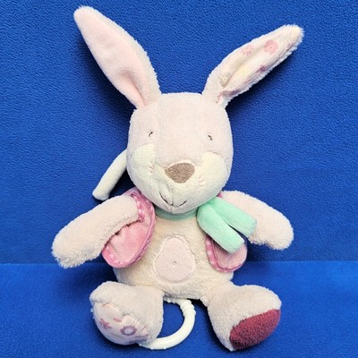 TOPOLINO TOPOMINI HASE STOFFTIER SPIELUHR 25 CM ERNSTINGS ROSA WESTE