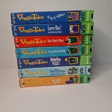 Veggie Tales VHS Tapes Lot Of 7