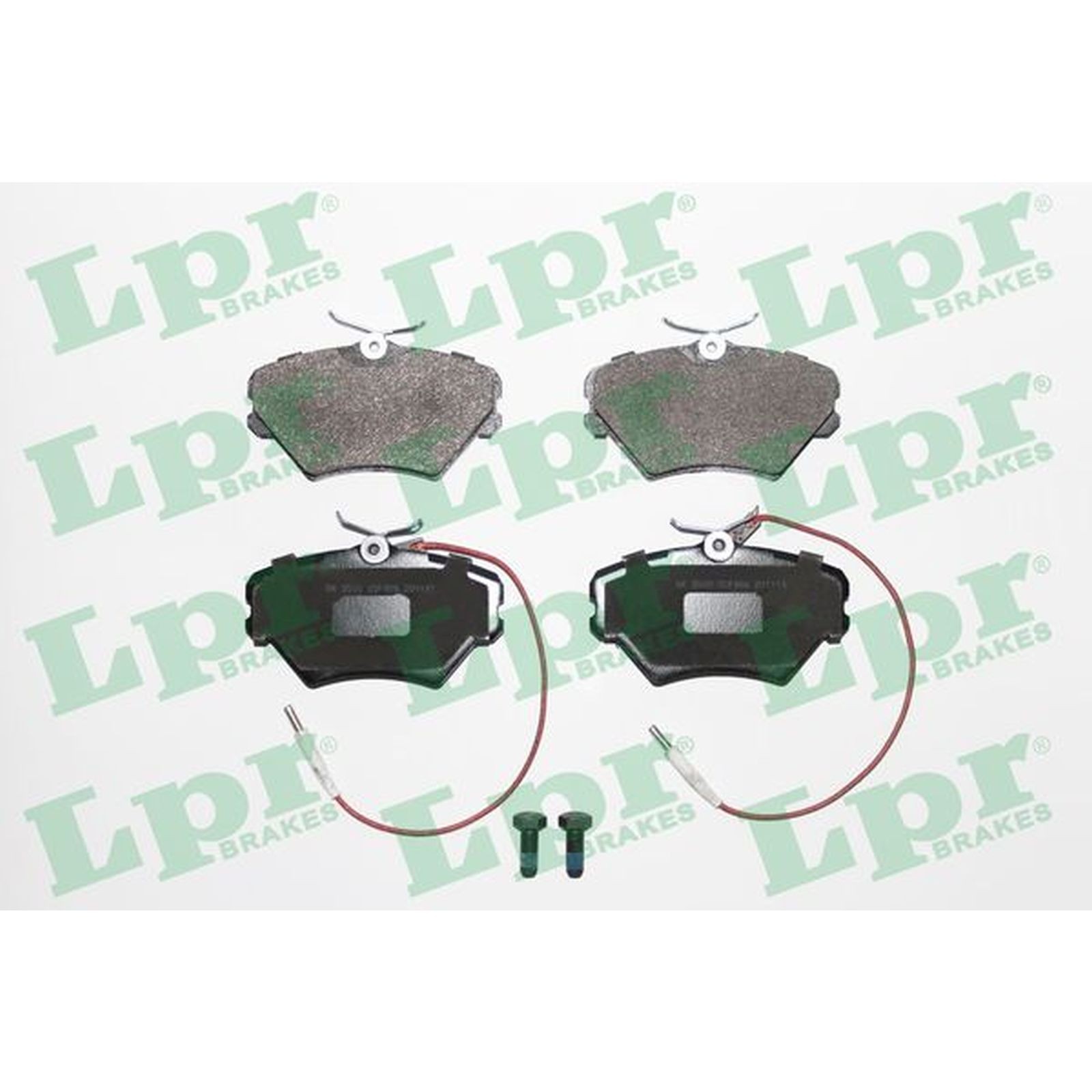 1x ORIGINAL® Lpr Bremsbelagsatz, Scheibenbremse Vorne für Renault LAGUNA I