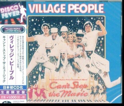 Village People Can't Stop the Music Disco Fever  From Japan CD 10tracks Music