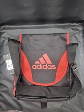 Adidas basic organizer Bag Polyester & Nylon Black and burgundy  vintage 2008