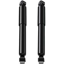 AUTOMUTO Struts, 2pcs Rear Shocks Struts 2 Rear Shock Absorber, Black