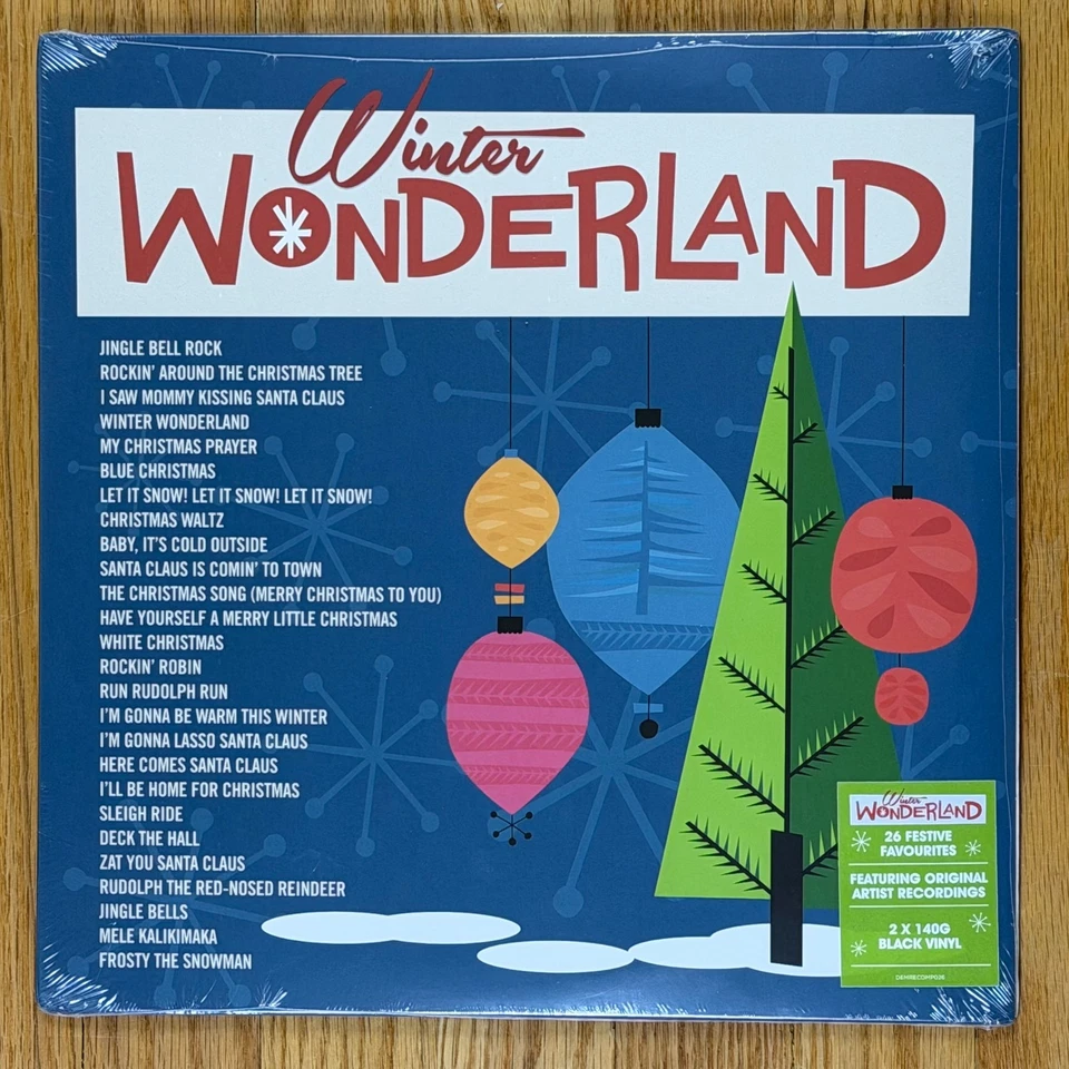 WINTER WONDERLAND Double Vinyl LP 26 Christmas Classics ORIGINAL ARTISTS 1217 - Image 2 of 4