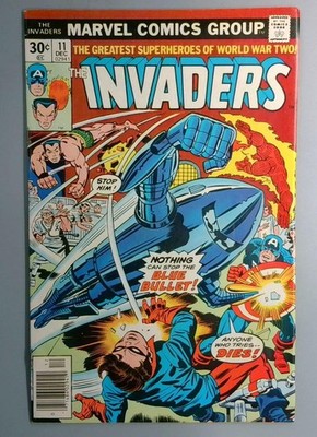 Invaders #11 VF+ Marvel 1976