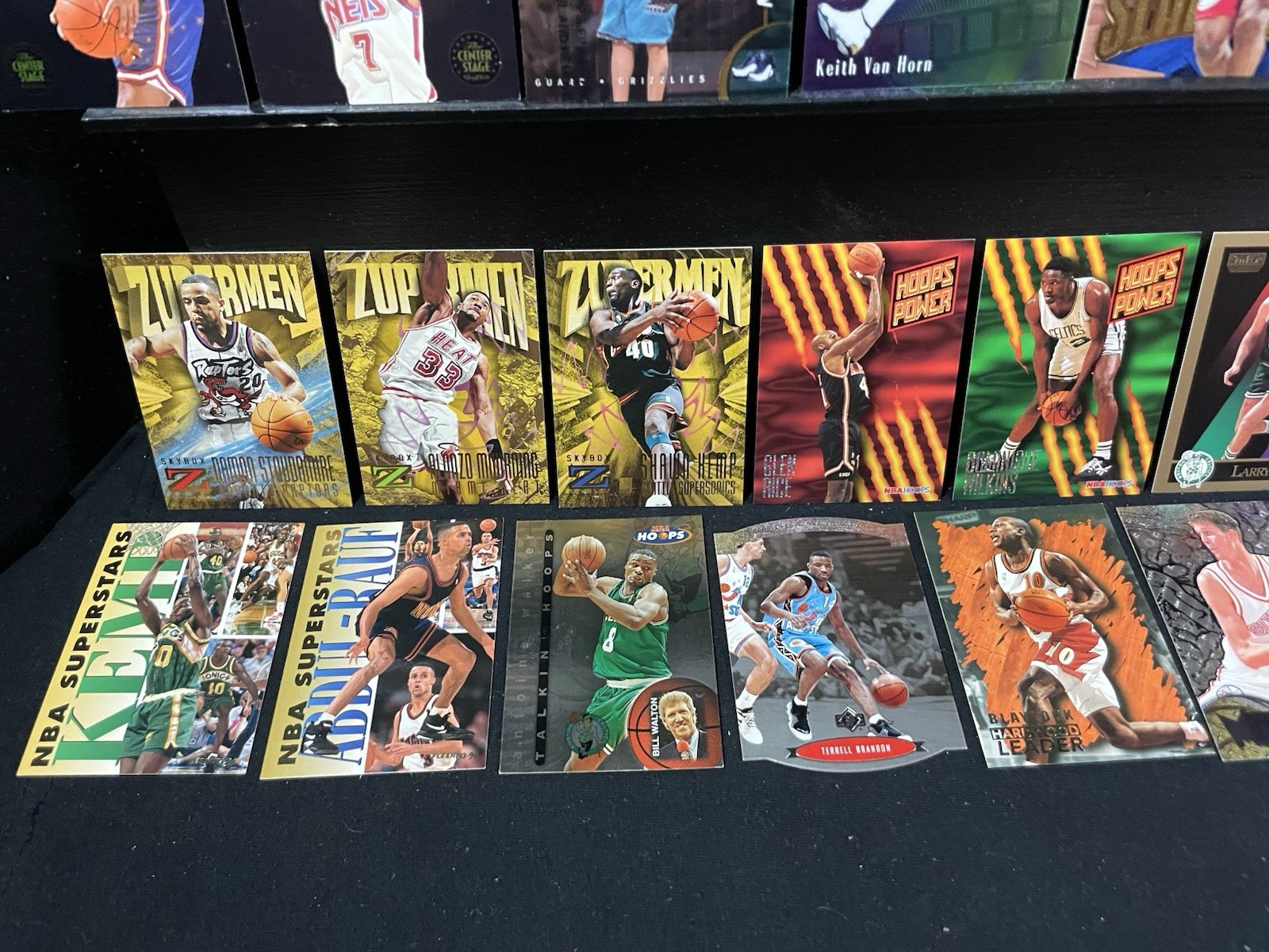 1990s Refractor/ Insert/ Parallel 80-Card Basketball Lot Die-Cut HOF Jordan NRMT view 11