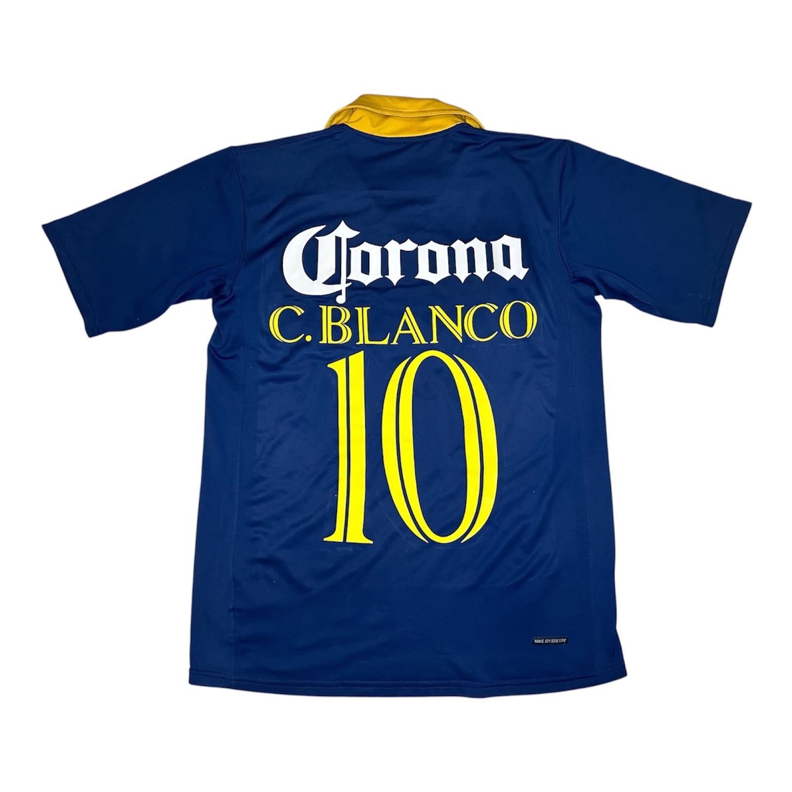Cuauhtemoc Blanco #10 Club America 2006-07 Away Jersey  Nike Soccer Mexico M