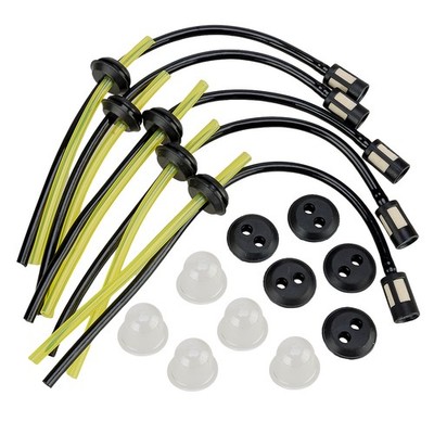 Hole Fuel Line Filter Grommet Kit Fit for Einhell / Gardenline Forabest 5Pcs