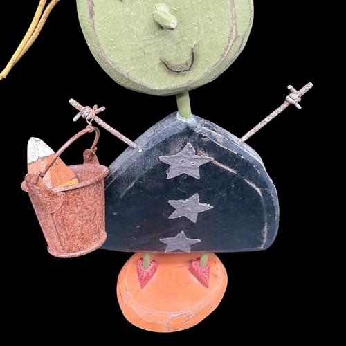 Primitives by Kathy Volkskunst knifflige Hexe Halloween Figur rustikal skurril - Bild 4 von 16