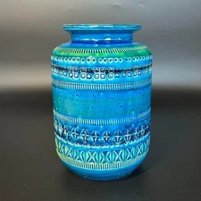 FLAVIA BITOSSI Rimini Blue Flower Vase H18cm