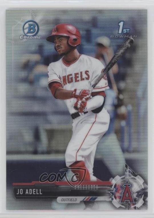 2017 Bowman Draft Chrome Refractor Jo Adell #BDC-95 09an
