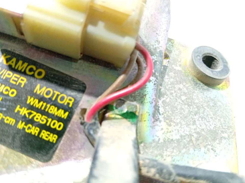 HK785100 MOTEUR D´ESSUIE-GLACE ARRIERE / 2425411 POUR HYUNDAI GALLOPER II JK-01 - Photo 4/4