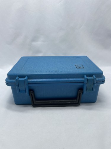Vintage The Pelican Box - Custodia rigida blu 8,5" x 5,5" x 3" con schiuma - Foto 2 di 14