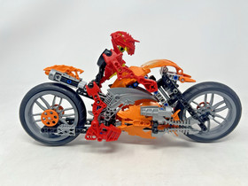 LEGO HERO Factory 7158 Furno Bike Almost Complete - NO Manual Or Box