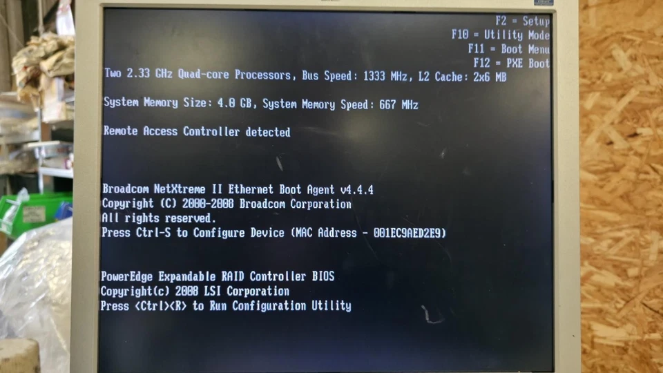 Dell PowerEdge 1950 2x Intel Xeon 5148 2.33GHz 4GB RAM 4-Bay PERC 6i 1U Server - Image 2 of 4