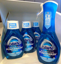 Dawn Powerwash Dish Spray Fresh Clean Starter Kit + 3 Refills 64 oz Total 0.28 per fl oz