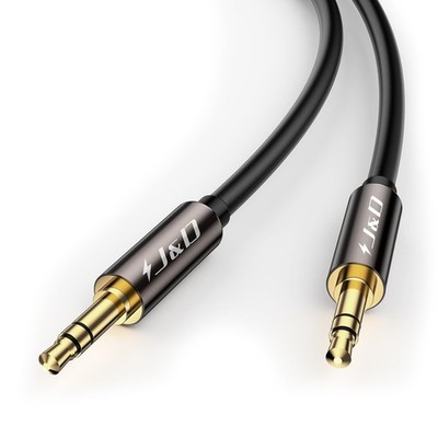 AUX Cord, 3.5mm Male to Male Auxiliary Audio Cable, Gold Plated [Copper Shell...