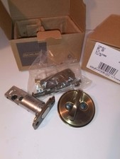 Schlage B80 609 Deadbolt with Standard Trim, Antique Brass-New Open Box