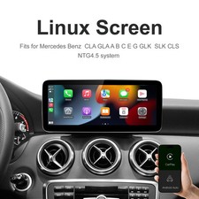 Carplay touch screen multimediale 12,3" per Benz A B CLA GLA 2013-2015 NTG4.5/4.7