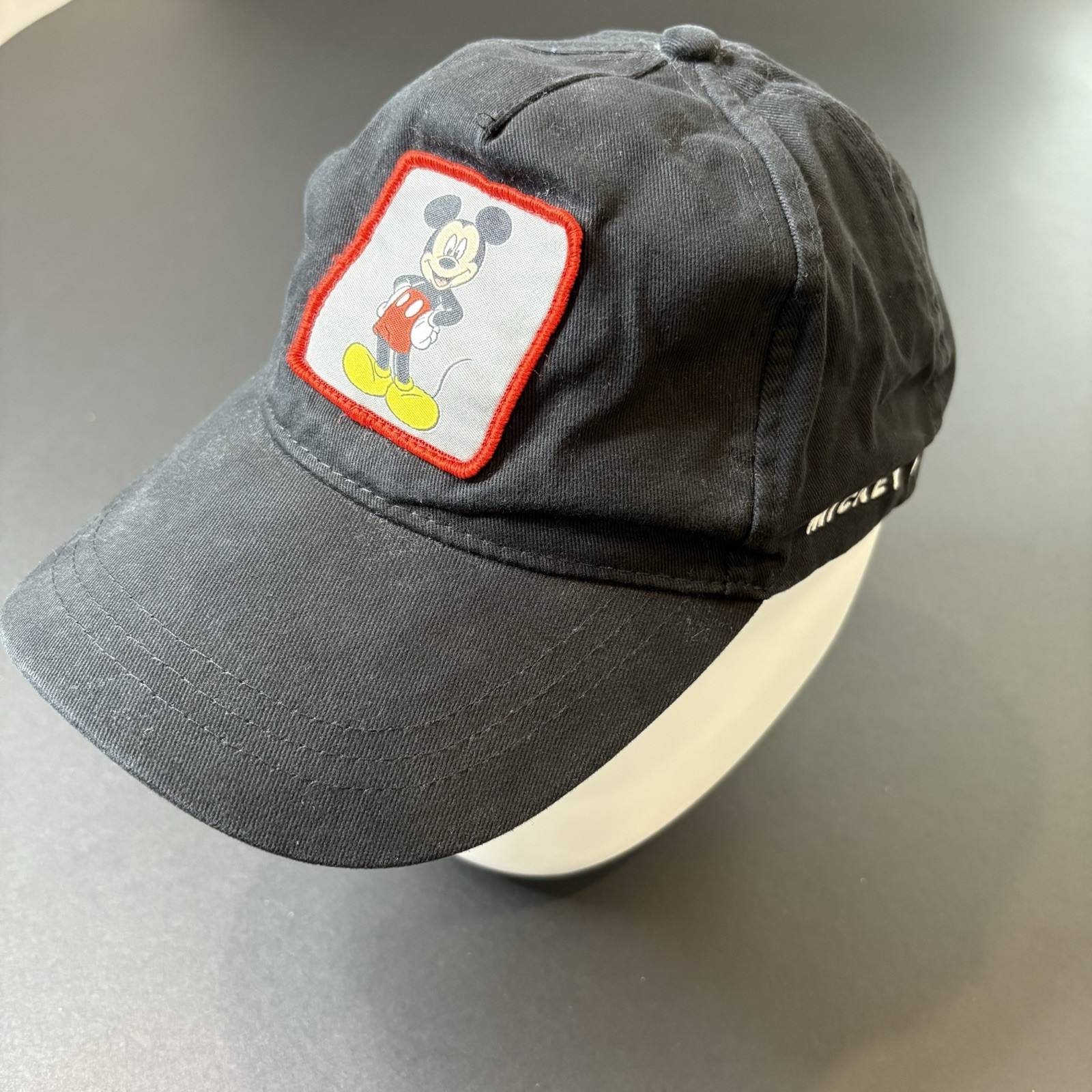 Black Disney Mickey Mouse Patch Black Baseball Ha… - image 5