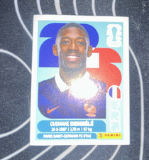 Panini FIFA World Cup 2026 Ousmane Dembélé Rookie Soccer Card #FRA15 France. rookie card picture