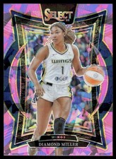 2025-26 Panini Select WNBA Pink Ice Diamond Miller Dallas Wings #15