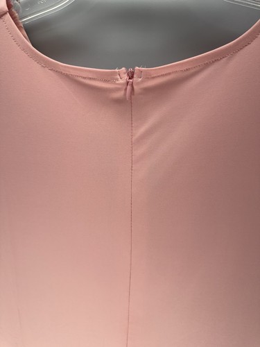 Wedding Party Dress Womens XL 16/18 Pink V-Neck Formal Mother of the Bride NEW - Picture 6 of 12